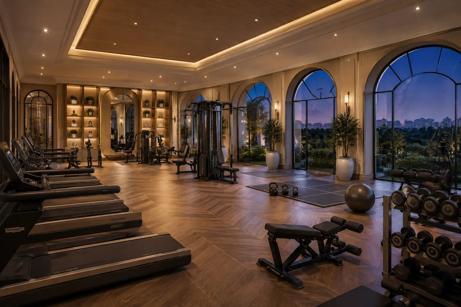 Gymnasium at Godrej Regent Park, Sarjapur Road