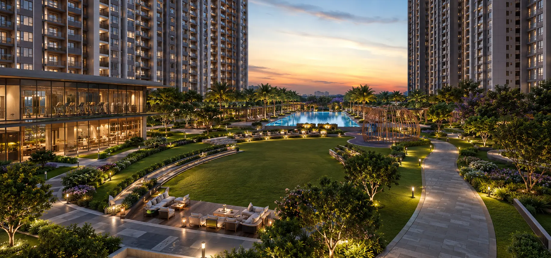 Godrej Regent Park tower elevation, Sarjapur Road