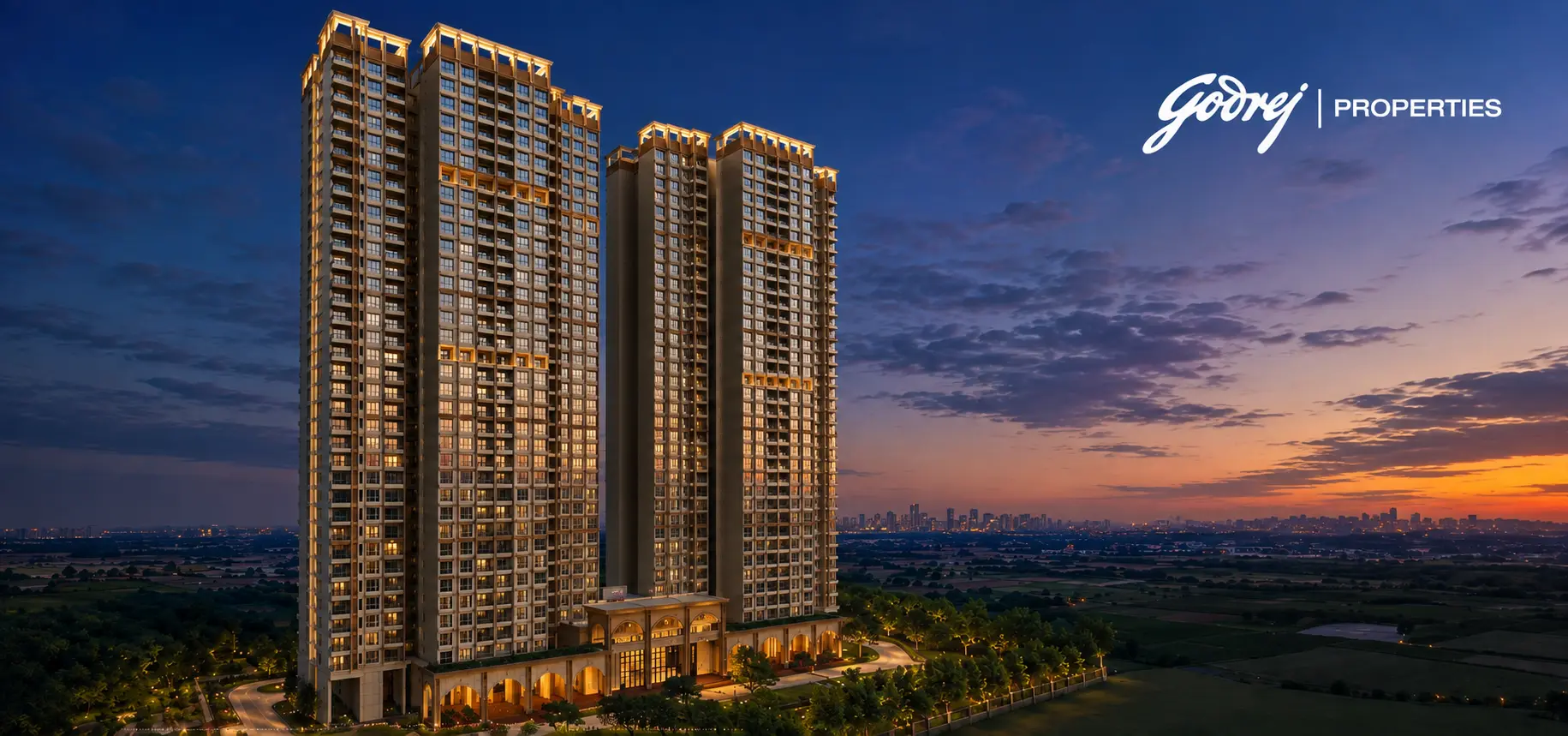 Godrej Regent Park twin towers, Kada Agrahara, Sarjapur Road